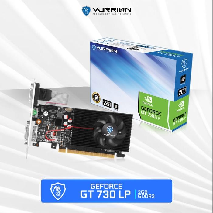 VGA CARD / VGA NVIDIA VURRION GT730 / GT730 LP 2GB GDDR3 64-bit