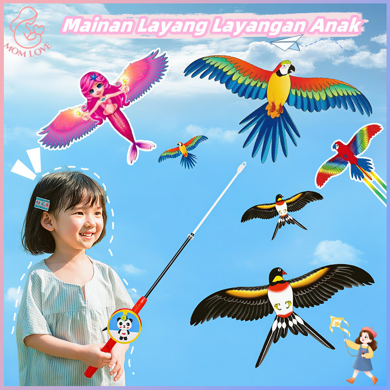 Mainan Layang-layang Untuk Anak-anak Mainan Layang-layang Karakter Jenis Layang-layang Karakter Set 