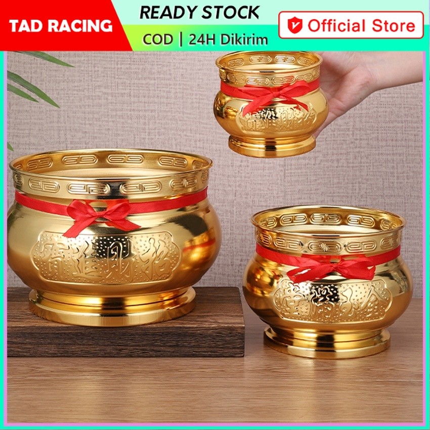 Hiolo Tempat Hio Ema Uningan 3.55Inch Hiolo Tempat Baar Dupa Hiolo Uningan Hio Dupa Uningan Hiolo