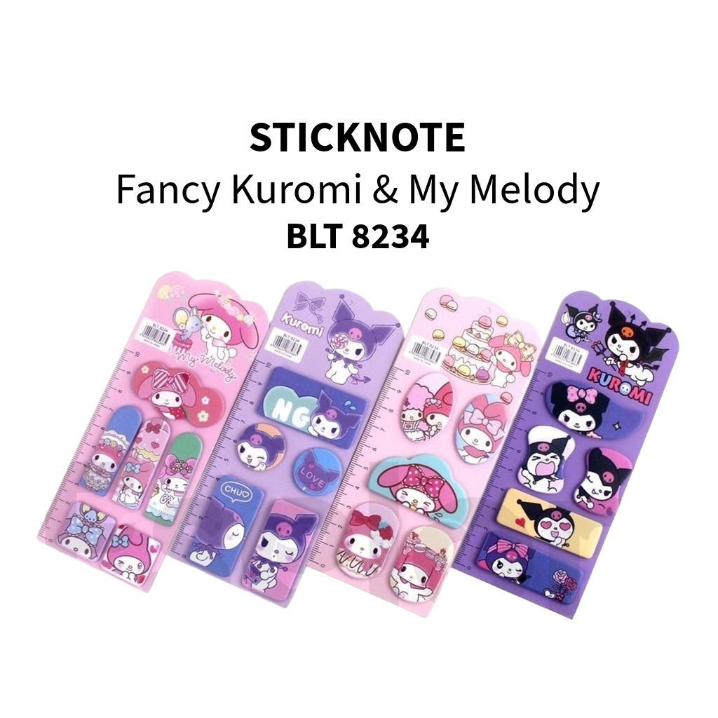 

❤️️Stick Notes Kertas Fancy BLT 8234 / Sticky Note Karakter Lucu❤️️
