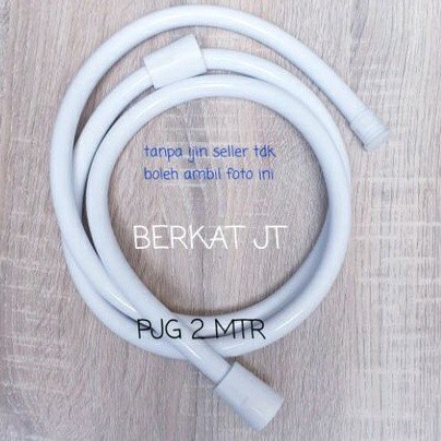 SELANG SHOWER PLASTIK 2 METER/SELANG SHOWER PVC 2MTR/SELANG FLEXIBEL PVC