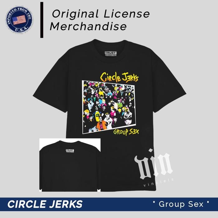 (COD) kaos circle jerks band