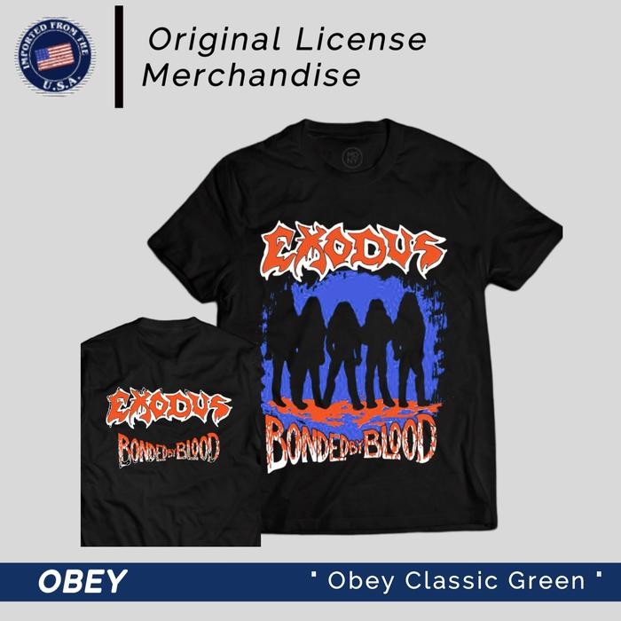 (COD) EXODUS Kaos T shirt Grindcore Death Metal Original Licensed Exodus - S