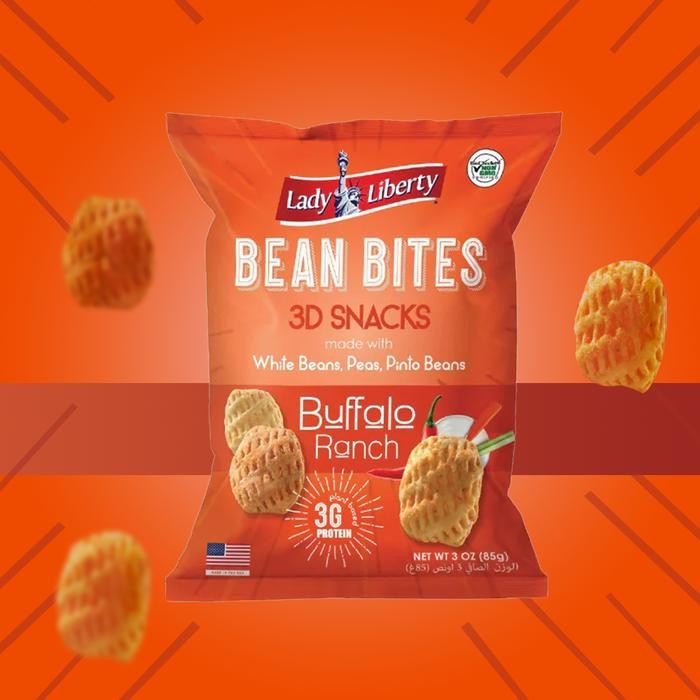 

Lady Liberty Bean Bites Buffalo Ranch [85 gr]