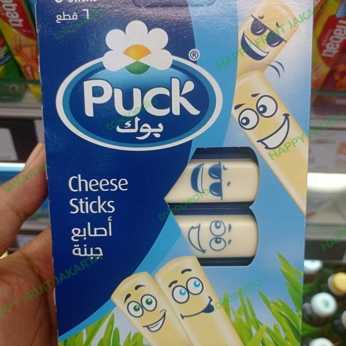 

Keju Puck cheese kids 6 sticks 108 gram