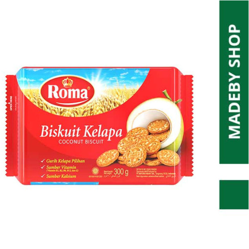 

BISKUIT ROMA KELAPA PAK 300 GR