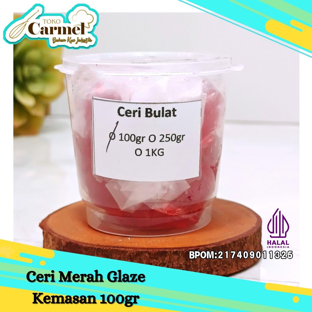 

Cherry Glazed 100gr Repack / Ceri Tanpa Tangkai / Ceri Botak
