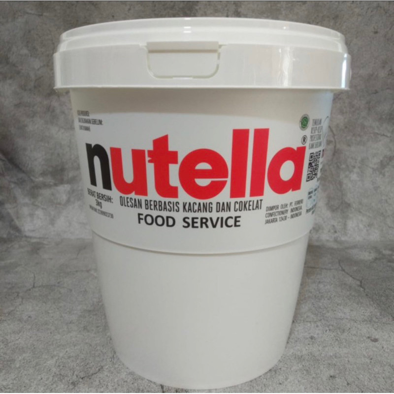 

PROMO Coklat Nutella 3kg Olesan / Spread / Filling