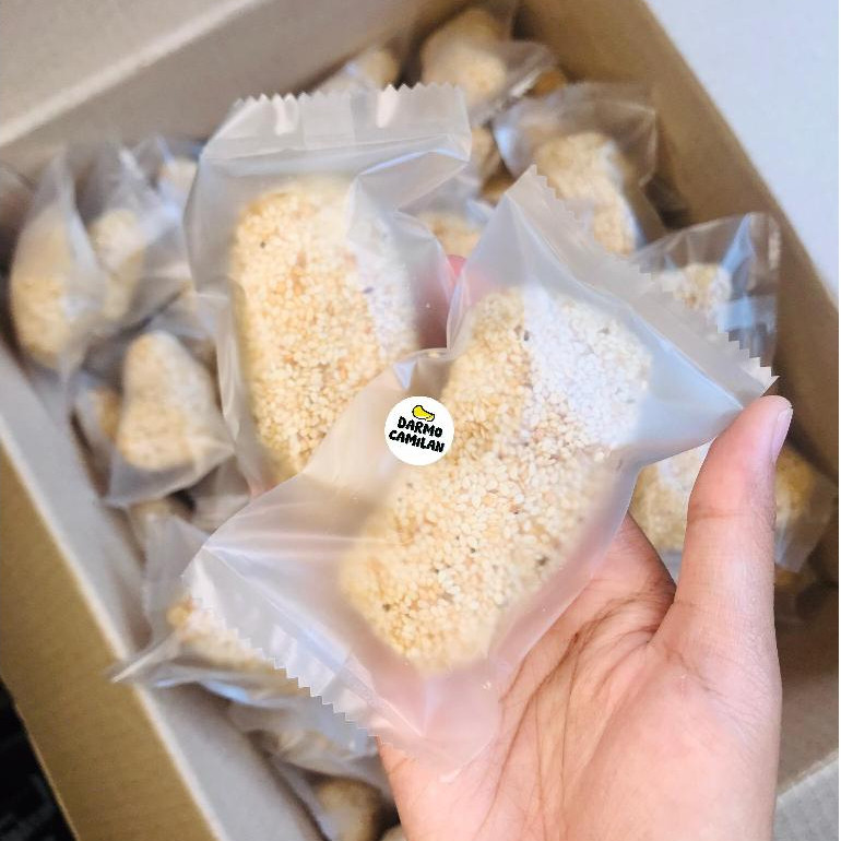 

Paket 20pcs Manco Ketan Mini BUNGKUS SATUAN Bola Wijen