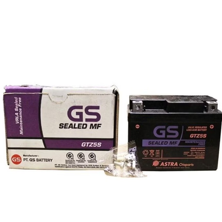 Aki Motor  Honda Vario 110+ Beat F1+Scoopy f1 ( GSE)Gtz5s Aki kering Vario 110+Beat F1+Scoopy F1