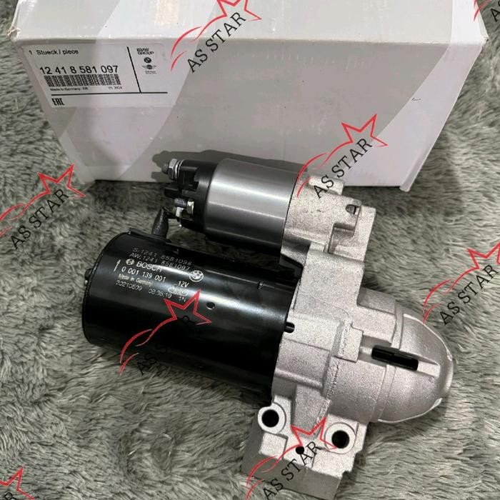 DINAMO STARTER BMW N47 DIESEL F30 F10 F25 MOTOR STARTER BMW ORIGINAL 12418581097