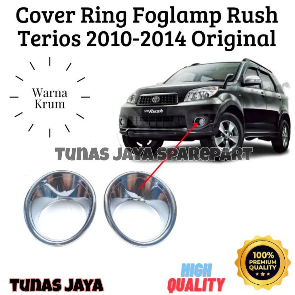 Cover Ring Foglamp Rush Terios 2010-2014 Original TERMURAH