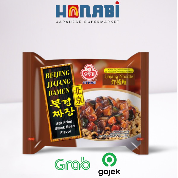 

Ottogi Beijing Jjajang Ramen 135g - Chajang Ramyeon Made In Korea