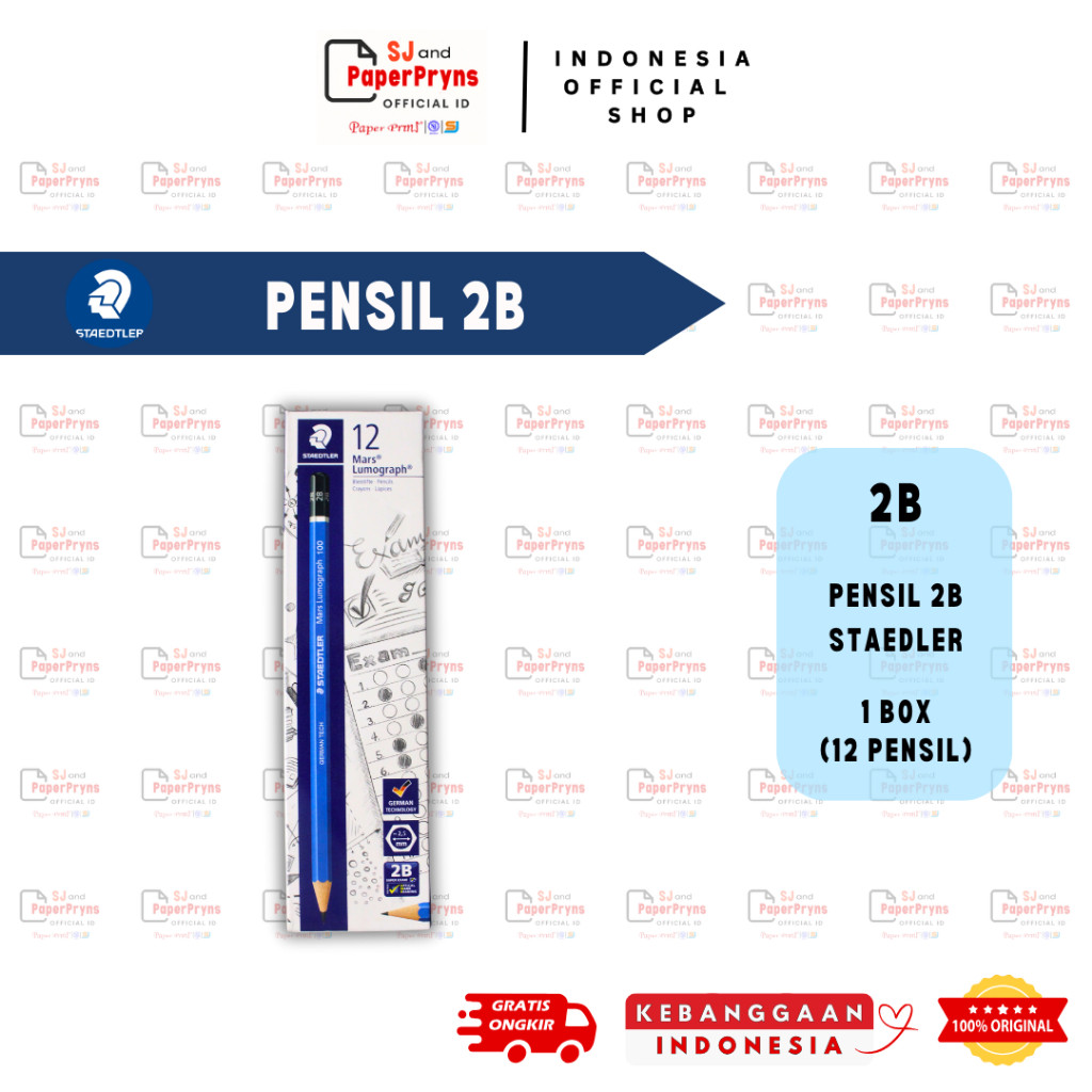

[PROMO]Pensil 2B Staedler – 12 pcs / BoxStock Terbatas