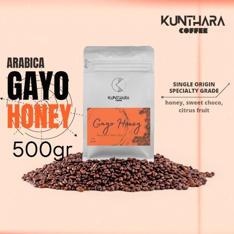 

JAMIN MURAH !!!KUNTHARA Kopi Arabika Gayo Honey - 500Gr(BISA LANGSUNG ORDER)