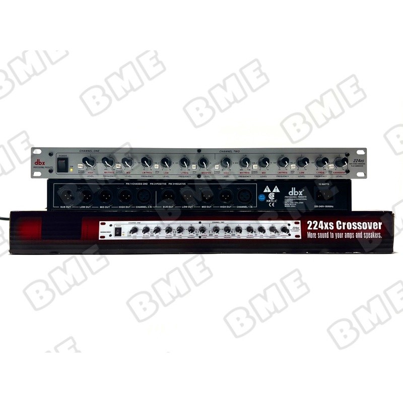 DISKON Crossover DBX 224xs 4 way + Subwoofer crosover dbx224xs New Grade A ORI