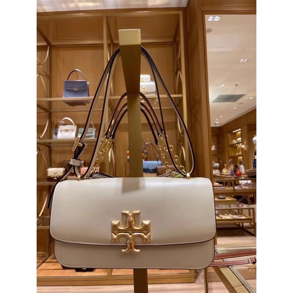 Original Tory Burch Eleanor New Mini Tofu Bag Underarm Bag TB Single Shoulder Crossbody Bag 201