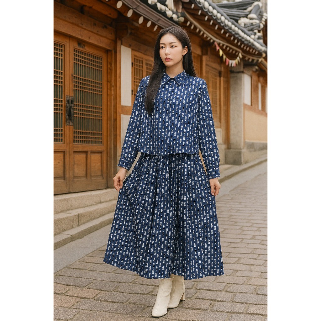 YFS - Setelan Rok Azalia Wanita Kekinian One Set Premium Jumbo One set Rok dan Atasan Kekinian