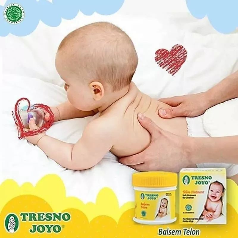 Tresno Joyo Balsem Telon kemasan 20gram / Balsem Telon anak