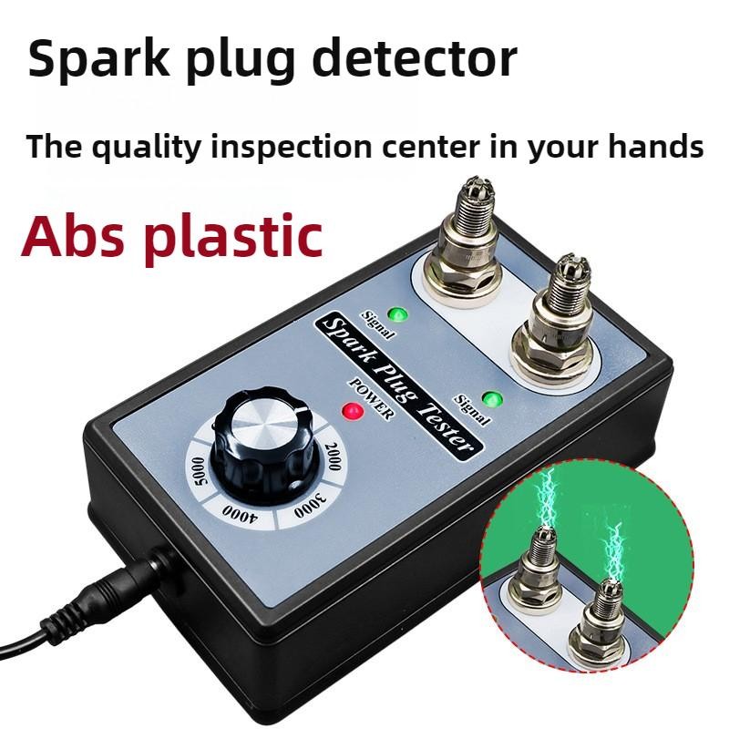 Spark Plug - Automotive Spark Plug Tester Universal Dual Hole Spark Nozzle Ignition System Tester Wh