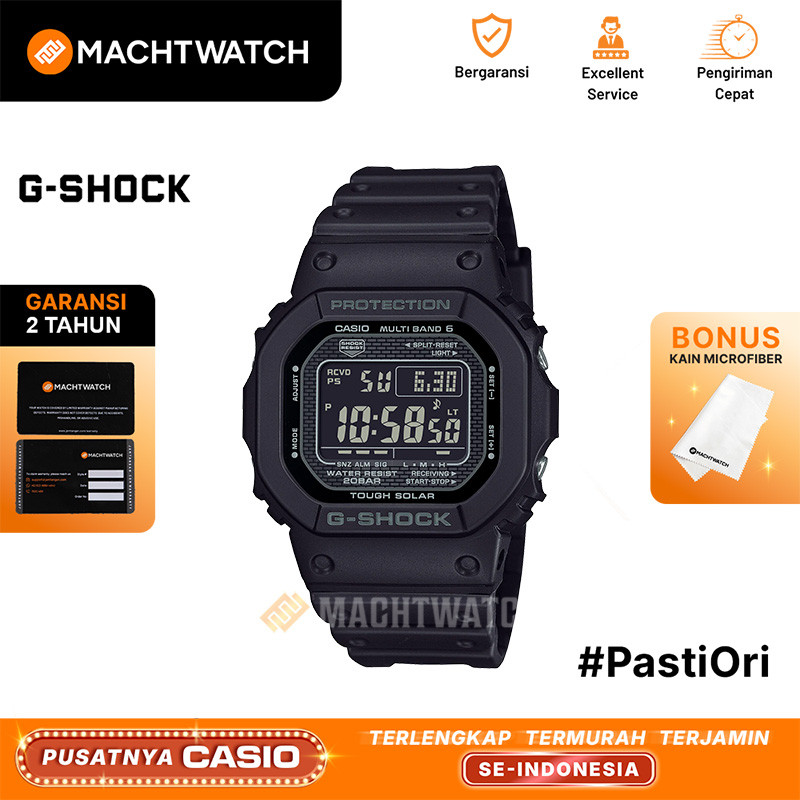 Jam Tangan Pria Casio G-Shock GW-5000HS-1DR GW-5000HS GW5000HS Heritage Series Square Tough Solar Di