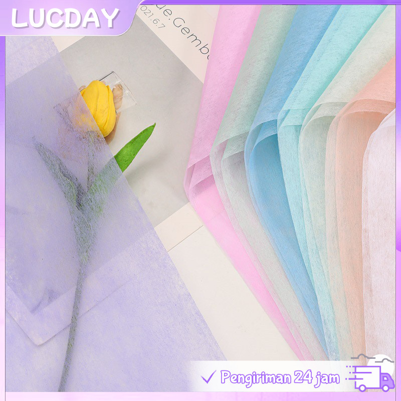 

【30 Lembar】Kertas Bunga Fashion Tahan Air Bungkus Toko Bunga Kertas Tisu Buket Hadiah Kertas Pembungkus Flower Paper