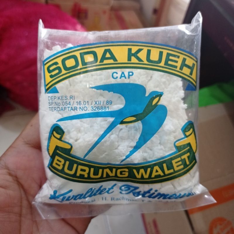 Soda Kue Cap Burung Walet Kemasan 50 gram - KDY