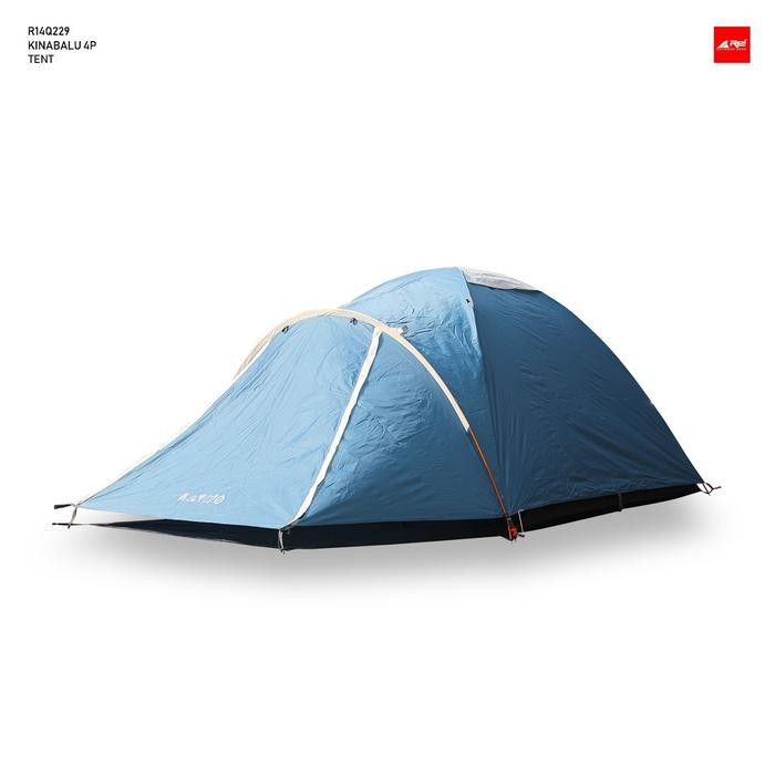 ORIGINAL Tenda Camping Kinabalu 4P Arei Outdoorgear - Kuning