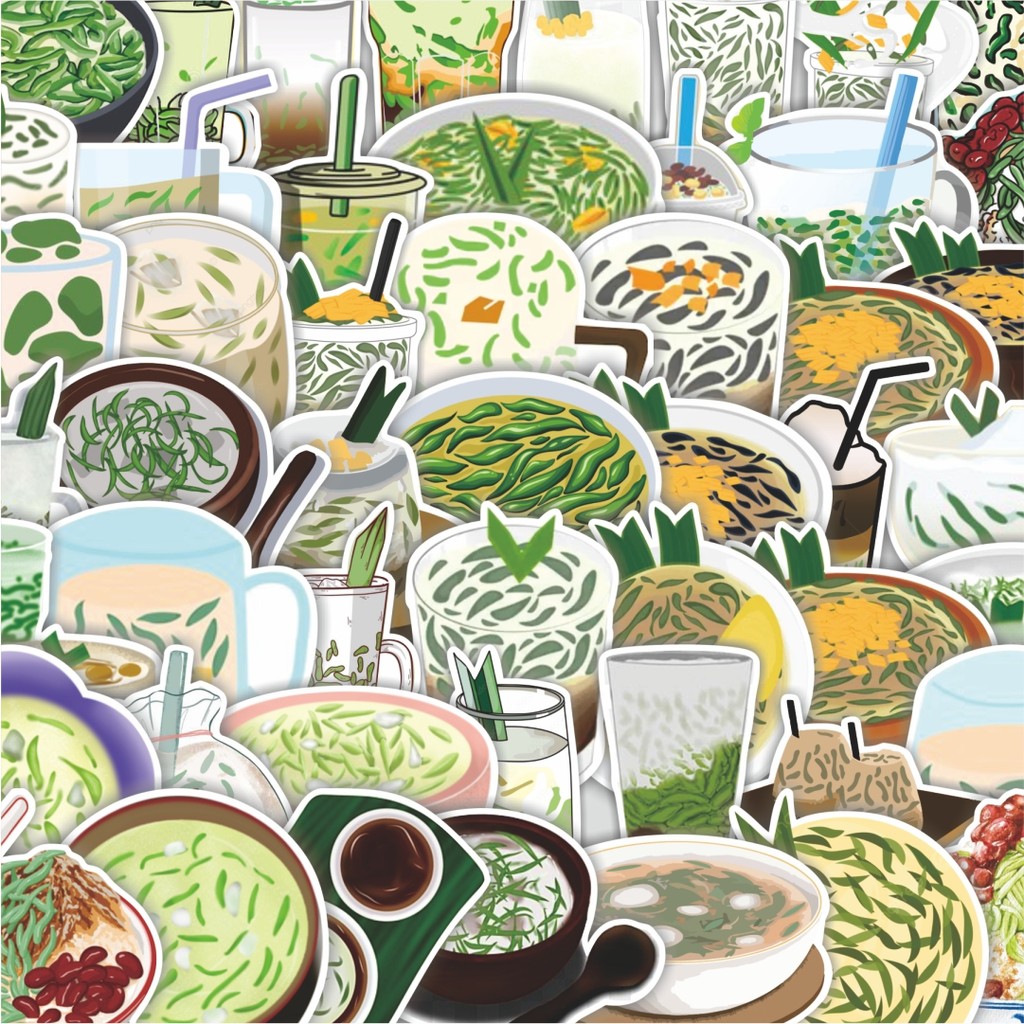 

Stiker Cutting Pack Stiker Es Cendol Cartoon Series Isi 100Pcs Series Aesthetic Lucu Keren Untuk Koper Bahan Vynil