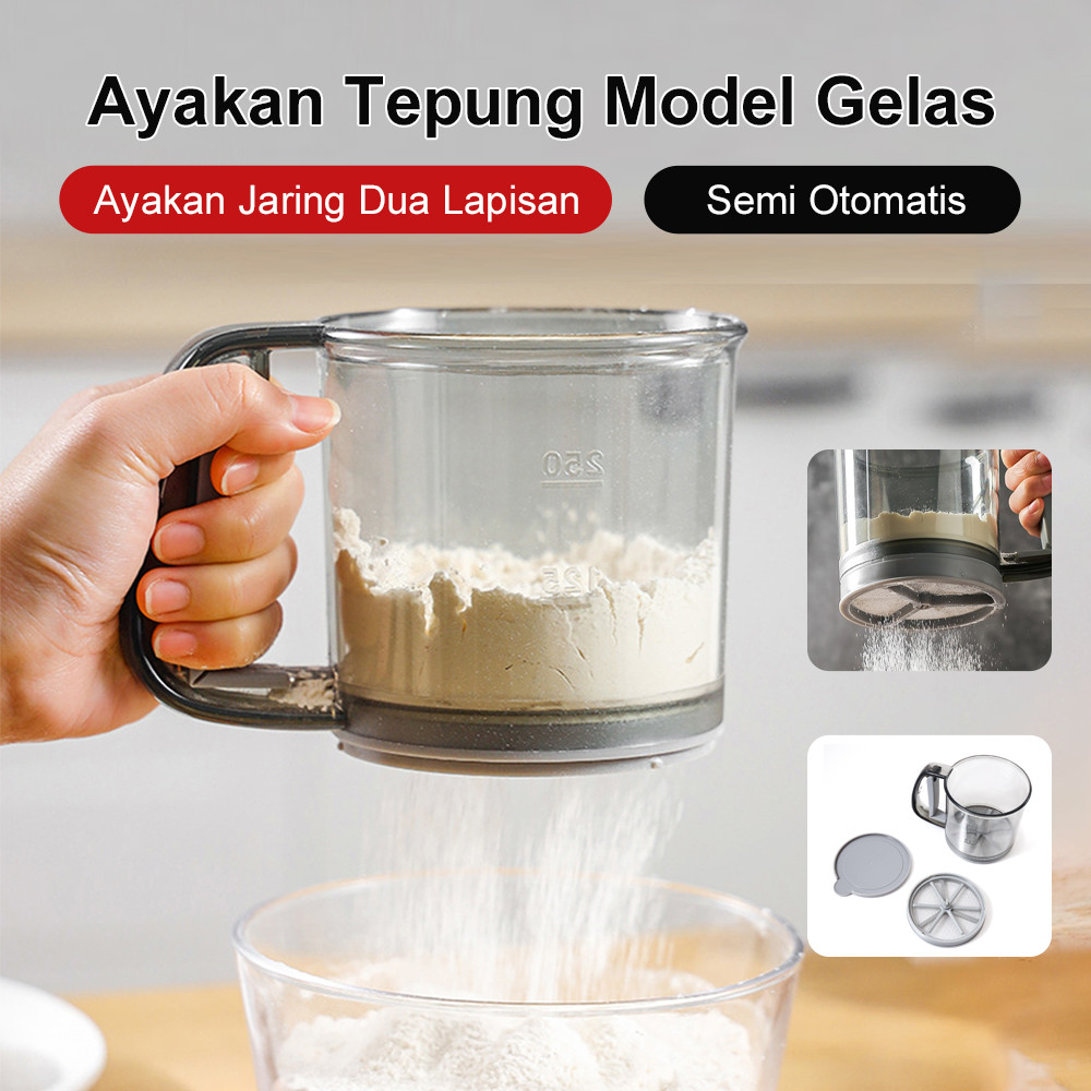 Tepung Kopi Tepung Lembut Terigu Saring Ayakan Gula