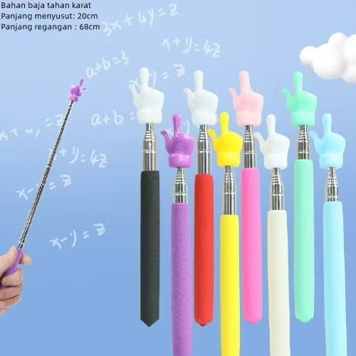 

Pointer Mengajar 68CM Teleskopik - Alat Bantu Mengajar yang Elegan dan Fungsional untuk Berbagai Acara