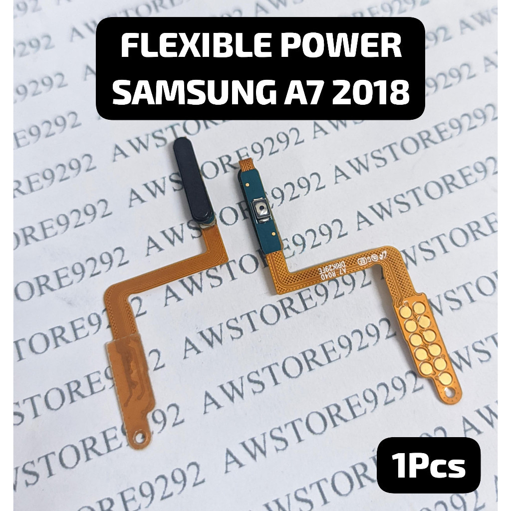 Flex Flexibel Flexible Power On Off SAMSUNG A7 2018 A750 tombol dalam samsung a7 2018 tombol dalam s
