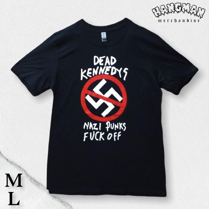 (COD) Dead Kennedys - Nazi Punks Tshirt/Kaos Band Official - M