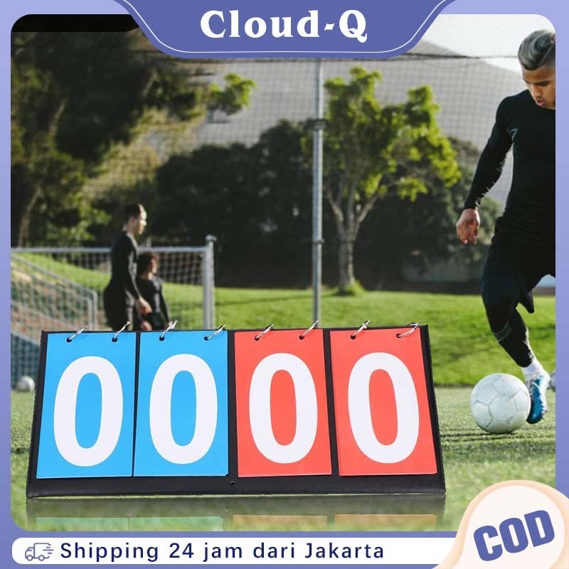 Papan Score Digital / Papan Skor Basket Portabel 4 Digit / Papan Skor Futsal Digital