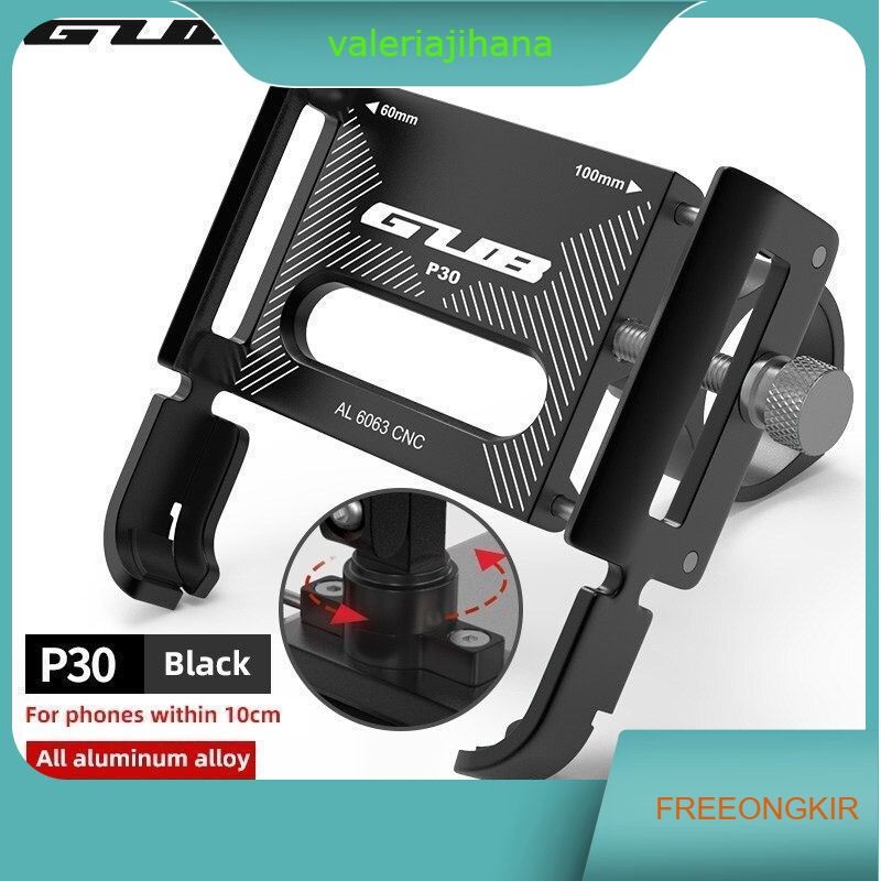 Holder GUB P10 Phone Holder Hp Sepeda Motor GUB Alumunium Alloy Tempat Hp Dudukan Hp Sepeda Motor Gu