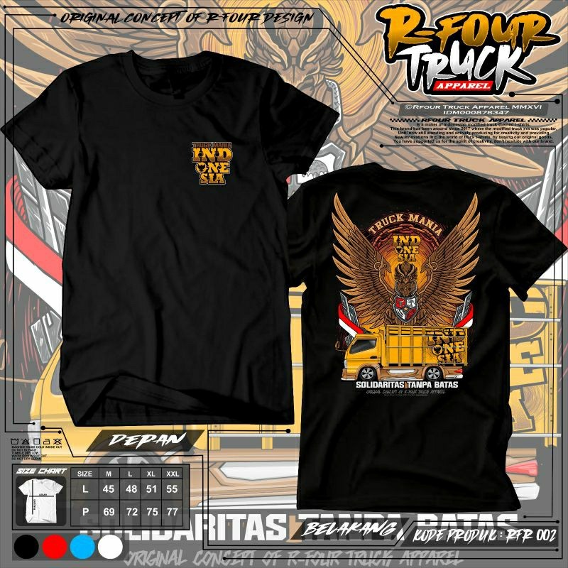 KAOS TRUK RFR002 KAOS TRUK TERBARU KAOS TRUK MANIA KAOS TRUK OLENG KAOS TRUK DEWASA