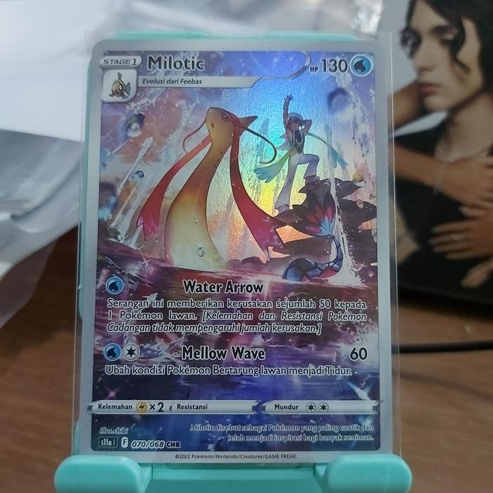 READY Milotic CHR pokemon card kartu