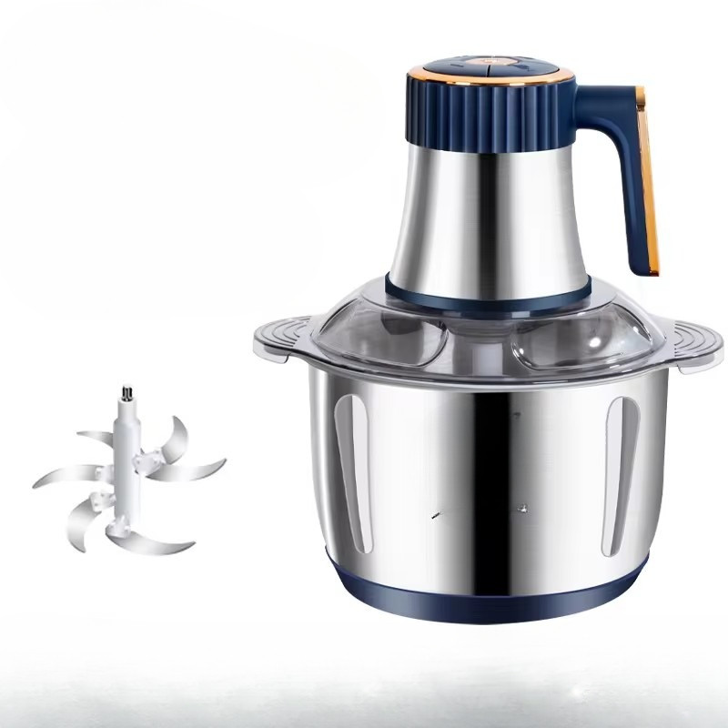 Electric Meat Grinder 304 Stainless Food Blender Multifunction Vegetable Fruit Pepper Garlic Chopper