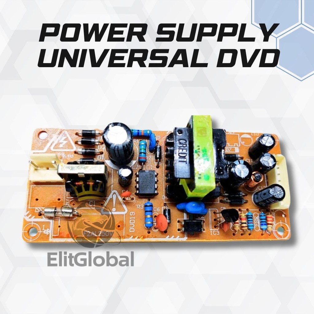 PSU DVD Regulator Universal - Board Power Supply DVD Player