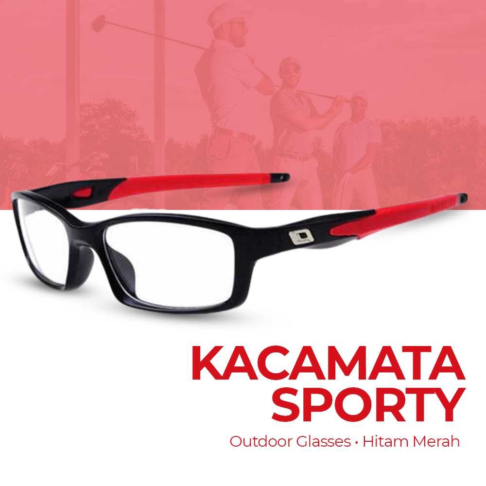 OULAIOU Kacamata Sporty Outdoor UV400 Glasses Silicone Frame - 9837 -Fit96