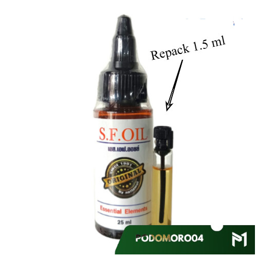 REPACK LAMPAM OIL 1,5 ML dan SF OIL 1,5 ML - memperkeras cucuk