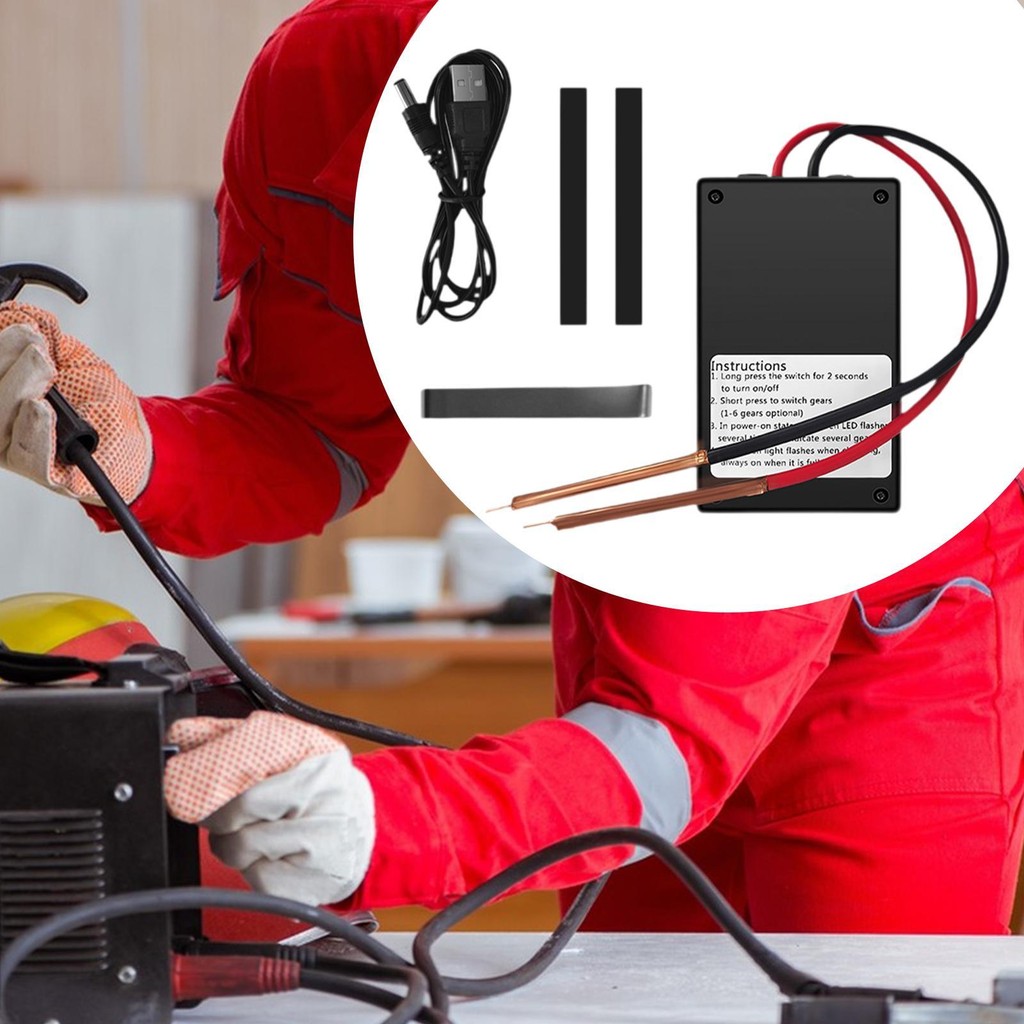 Battery Spot Welder Mini Spot Welder Handheld Spot Welding Machine for Iron