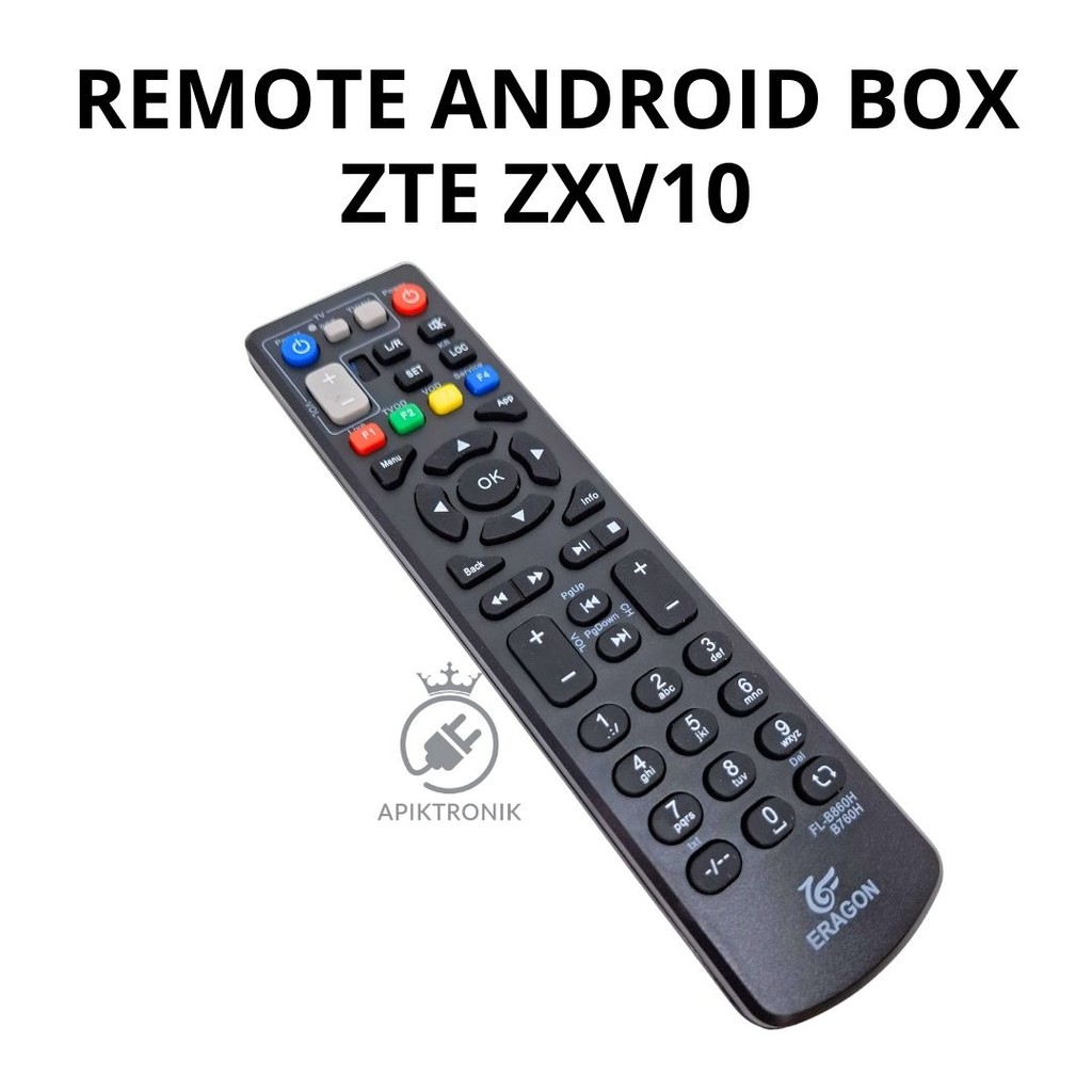 Remote Android Box ZTE ZXV10 B860H B760H – Warna Hitam Original