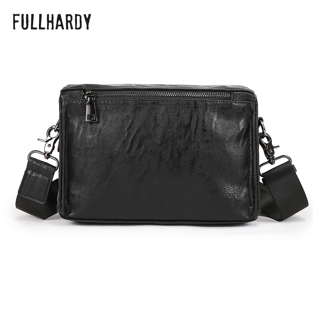 Fullhardy Egral Shoulder Bag Tas Selempang Kulit Pria
