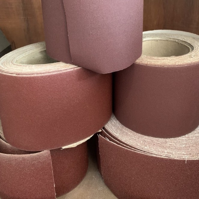 Amplas Rol Meteran Amplas Meteran Roll #80 , #120 , #180 , #400 Kasar Halus