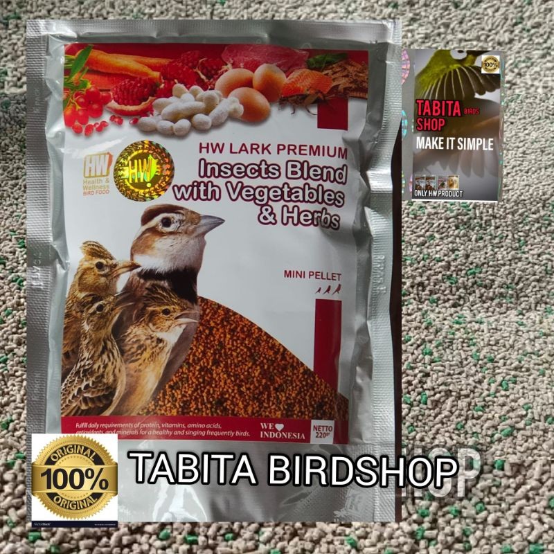 PAKAN BURUNG BRANJANGAN VOER HW LARK PREMIUM
