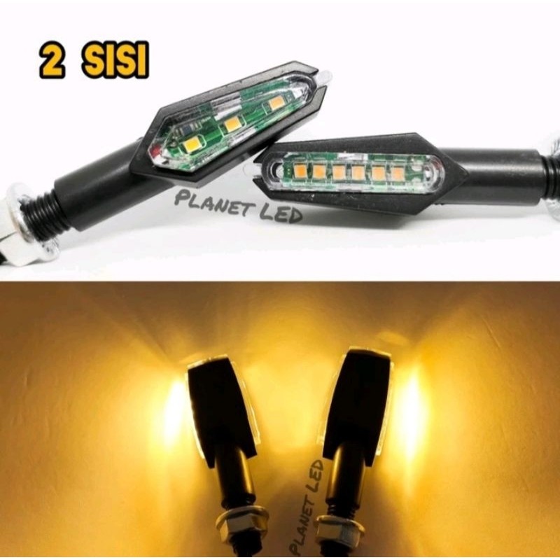 Lampu Sen Mini Tailtidy 2 Sisi Led Sen Tailtidy