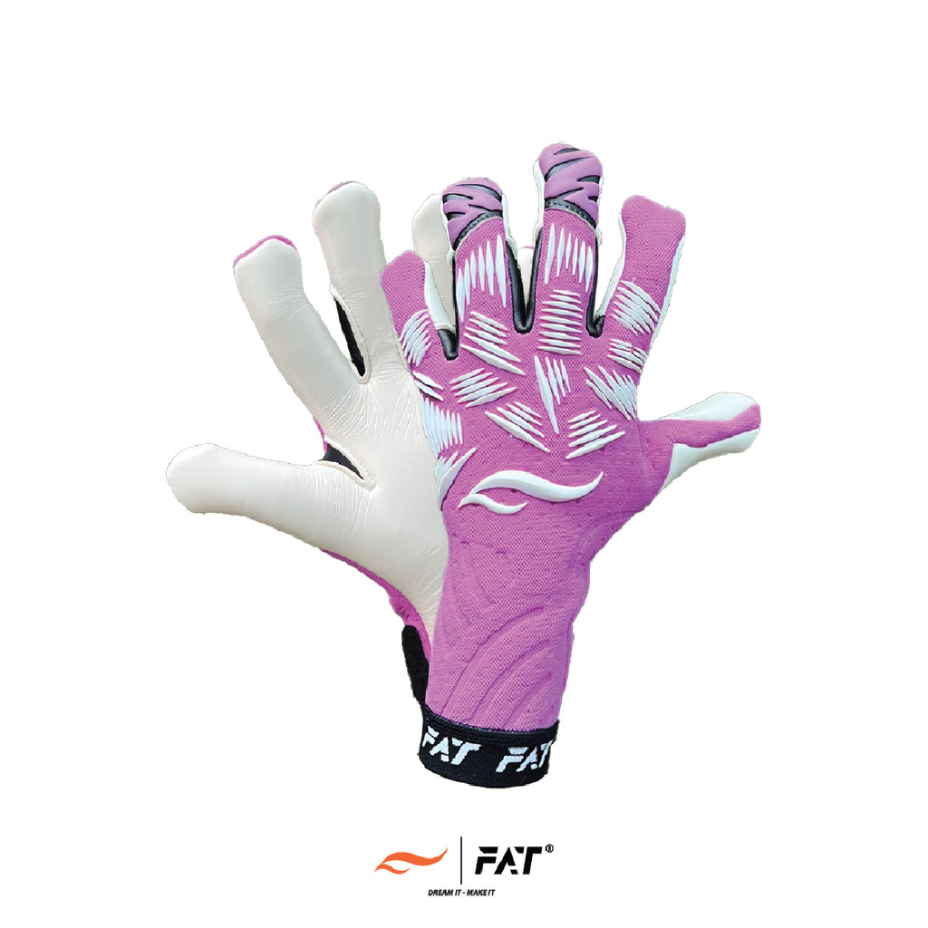 FAT VENOM ALTUS VERTO GECKO NEGATIVE CUT - PURPLE/WHITE (SARUNG TANGAN KIPER, GK GLOVES)