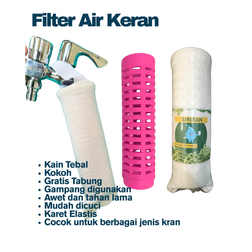 Filter Keran Saringan penjernih air - Filter Keran - Saringan Air - Filter Air