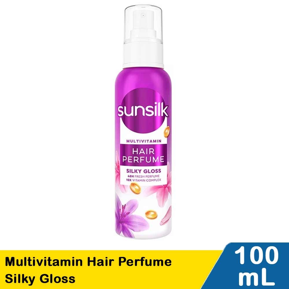 SUNSILK MULTIVITAMIN HAIR PERFUME SILKY GLOSS 100mL
